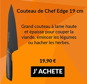 Couteau de chef edge 19cm